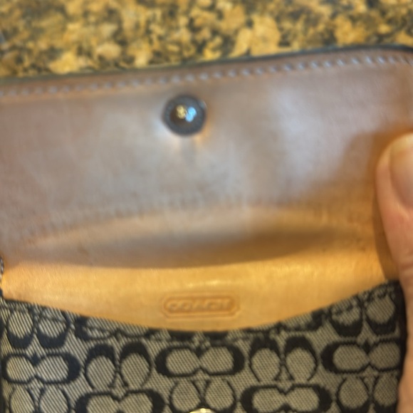 Coach black credit Card Case - Picture 5 of 5